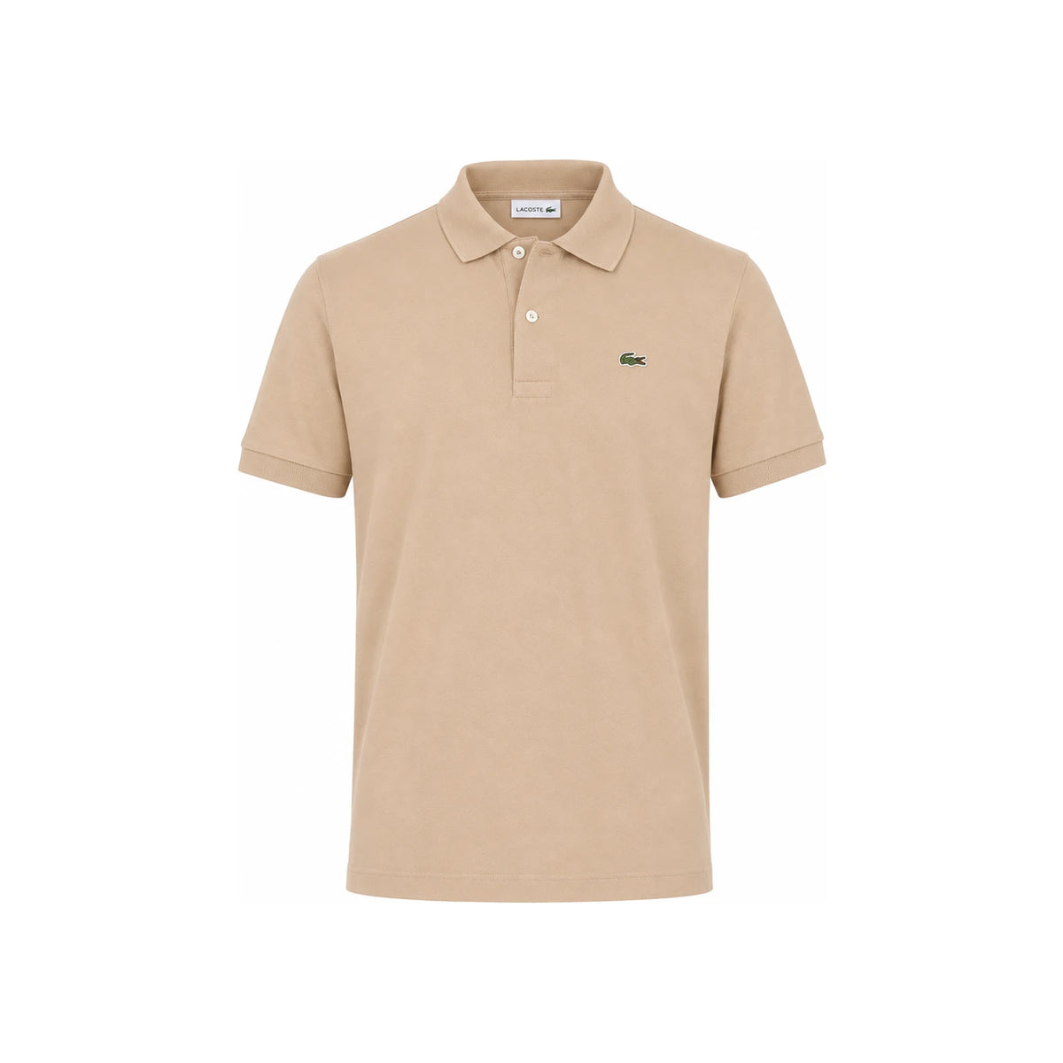 Lacoste Men's Cotton Polo Shirt PH985102S BEIGE DOM
