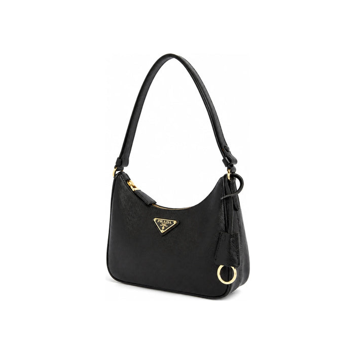 PRADA Saffiano Mini Tote Bag with Triangle Logo 1BC204