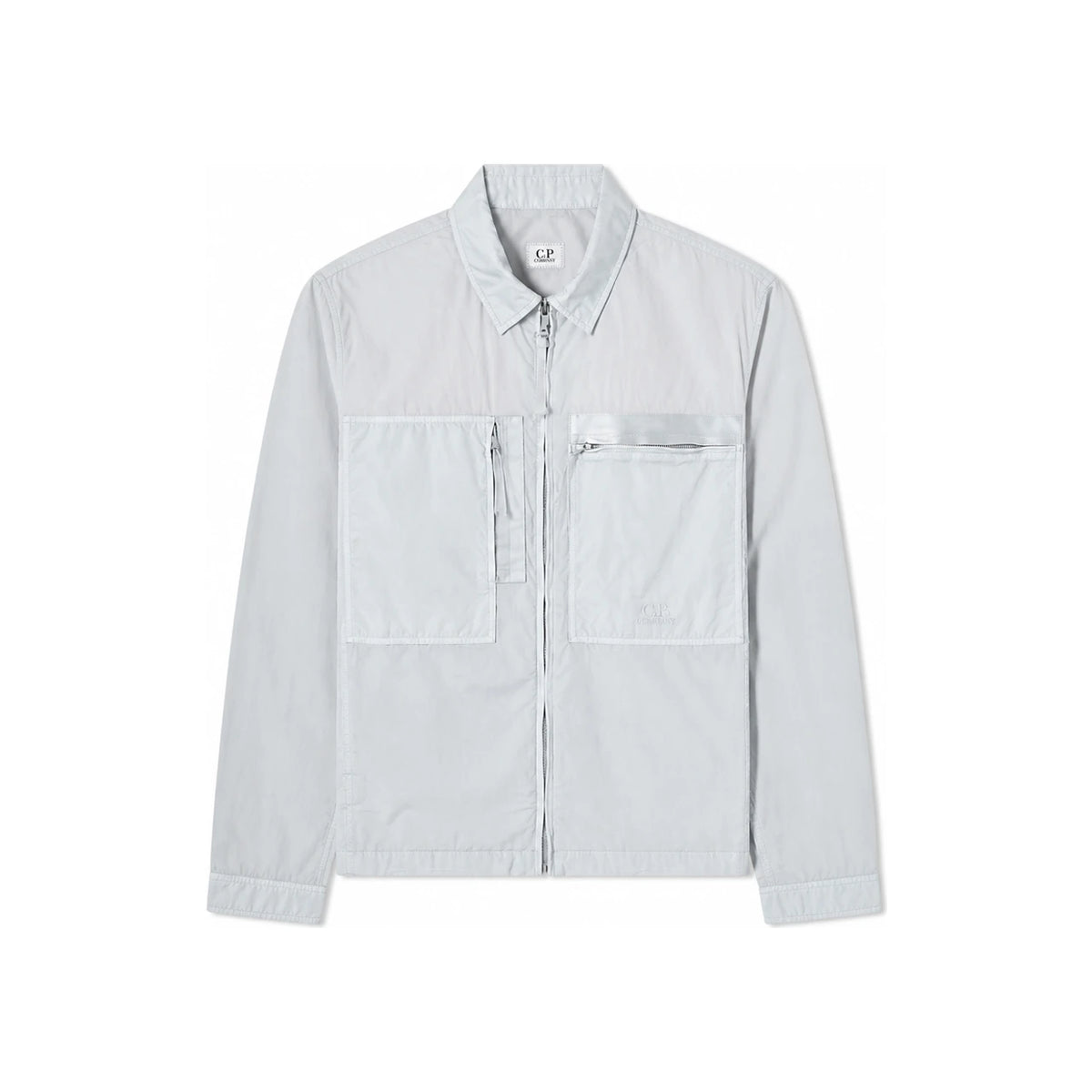 CP Company Chrome-R Chest Zip Pocket Overshirt Long Sleeve Shirt