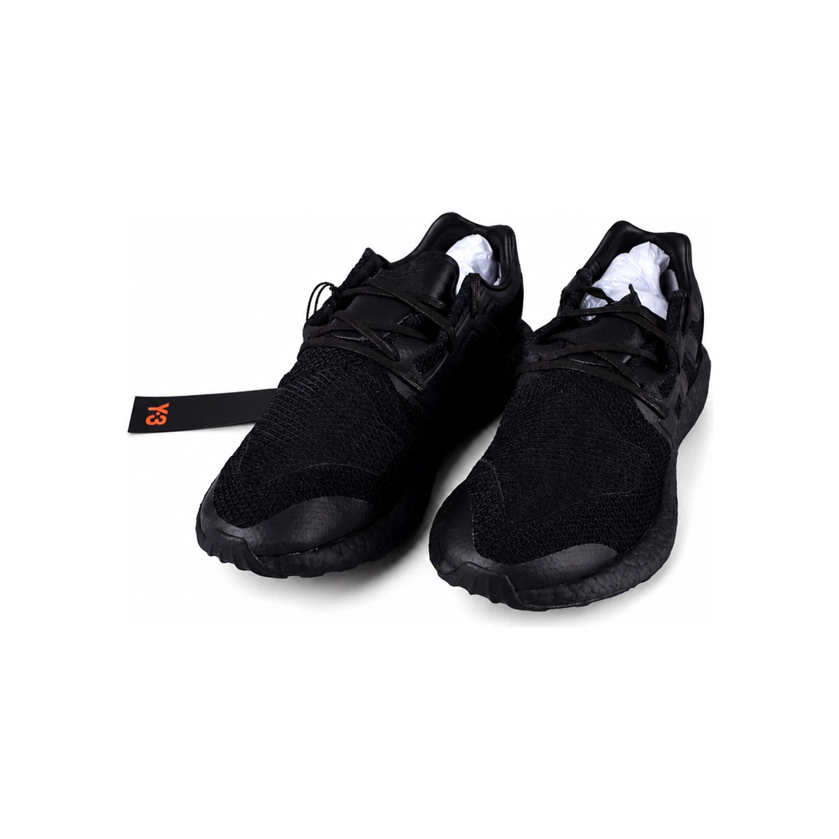 Y-3 Pure Boost Triple Black Men's Low Top Sneakers CP9890