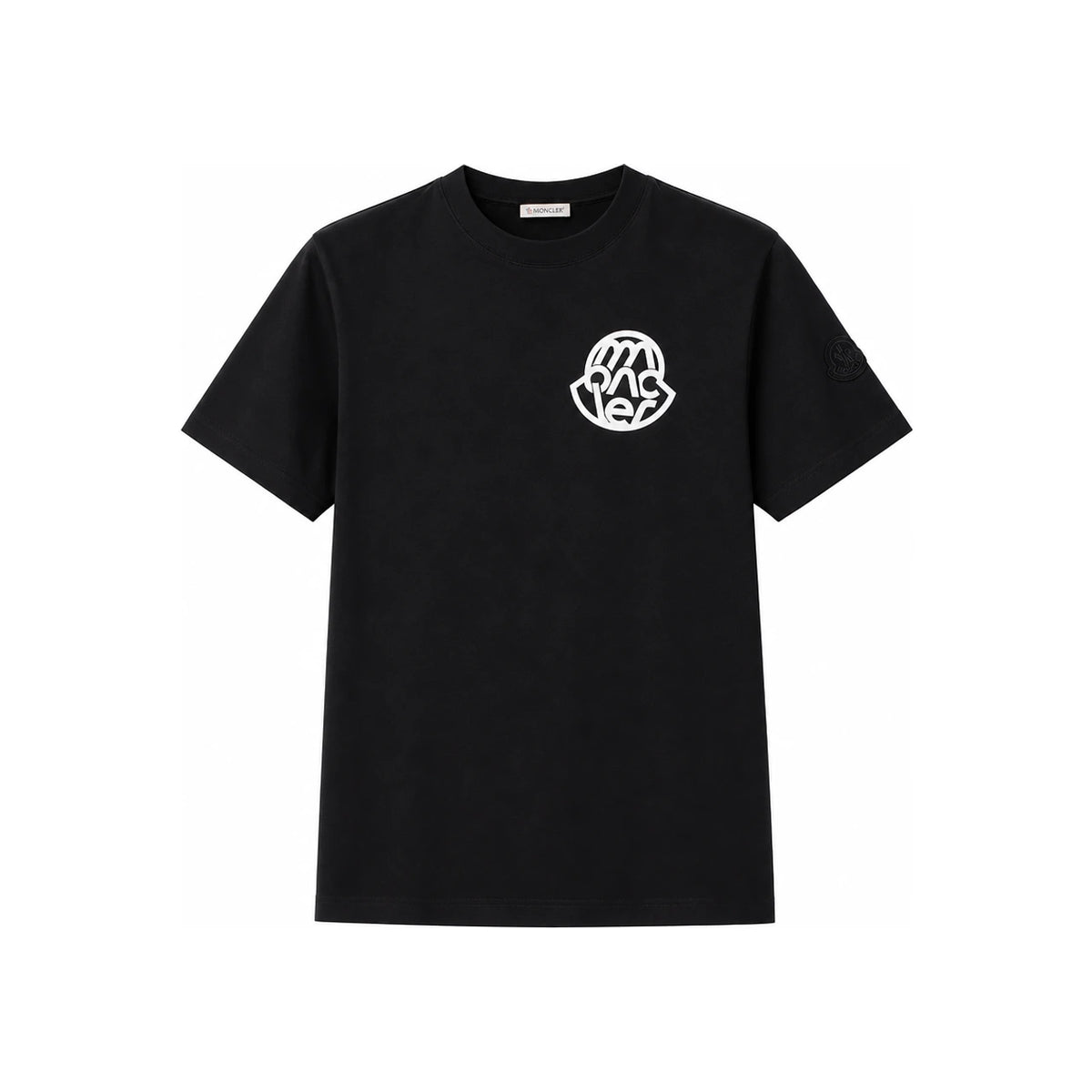 Moncler Logo Short Sleeve T-Shirt for Men 8C00046 89AJS 998