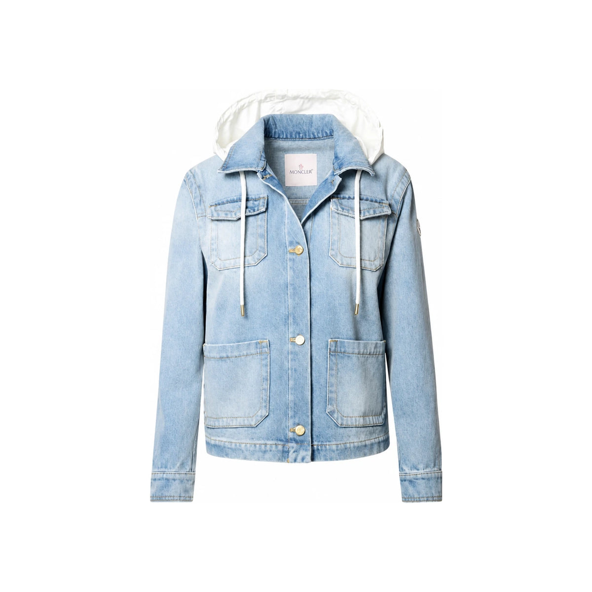 Moncler Denim Blue MELISSA Denim Jacket 1A00114 597LH 715