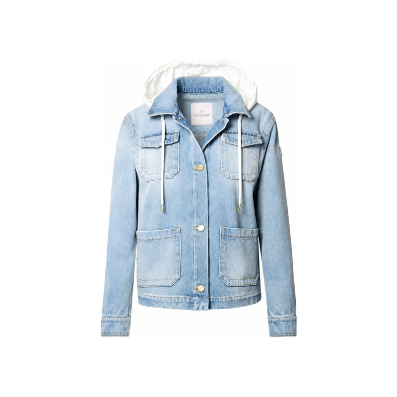 Moncler Denim Blue MELISSA Denim Jacket 1A00114 597LH 715