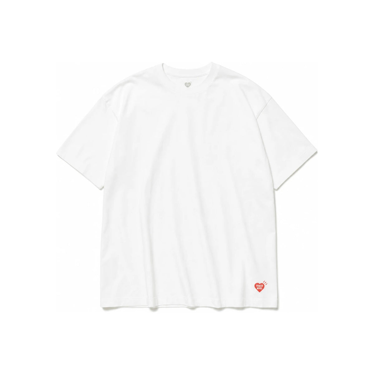 Humanmade Unisex White Cotton Short Sleeve T-Shirt 3-Pack HM27CS001WH4