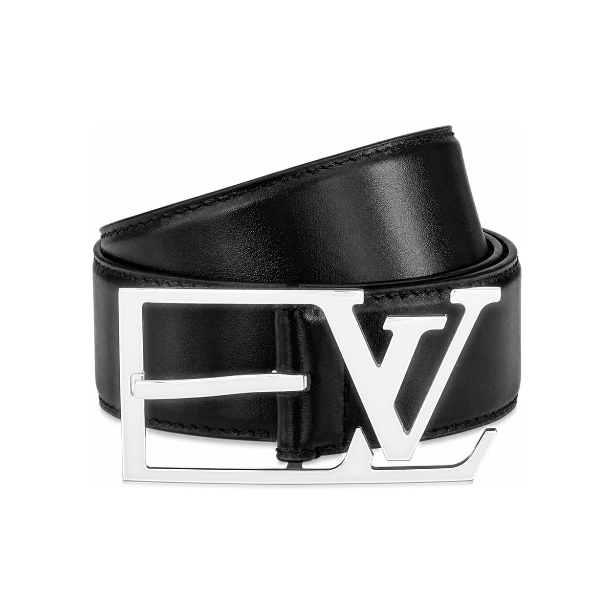 Louis Vuitton Skyline 35mm Black Men's Belt M0687