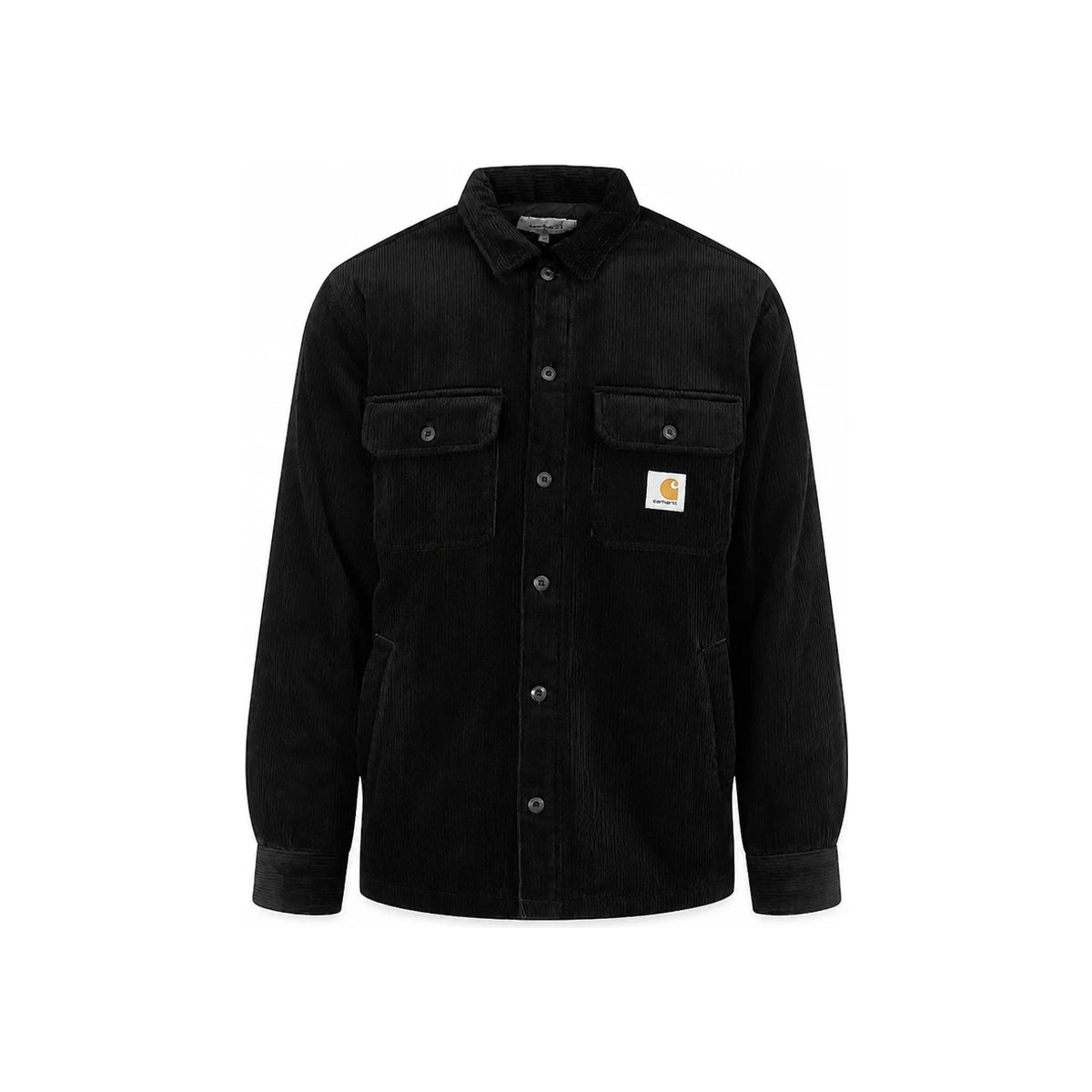 Carhartt Black Corduroy Shirt Jacket for Men I028827 89XX