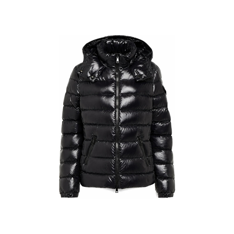 Moncler Logo Patch Down Puffer Jacket Black Women’s