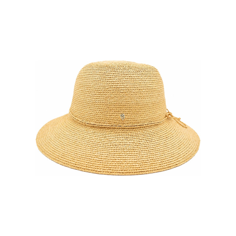 HELEN KAMINSKI Raffia Bucket Hat Natural