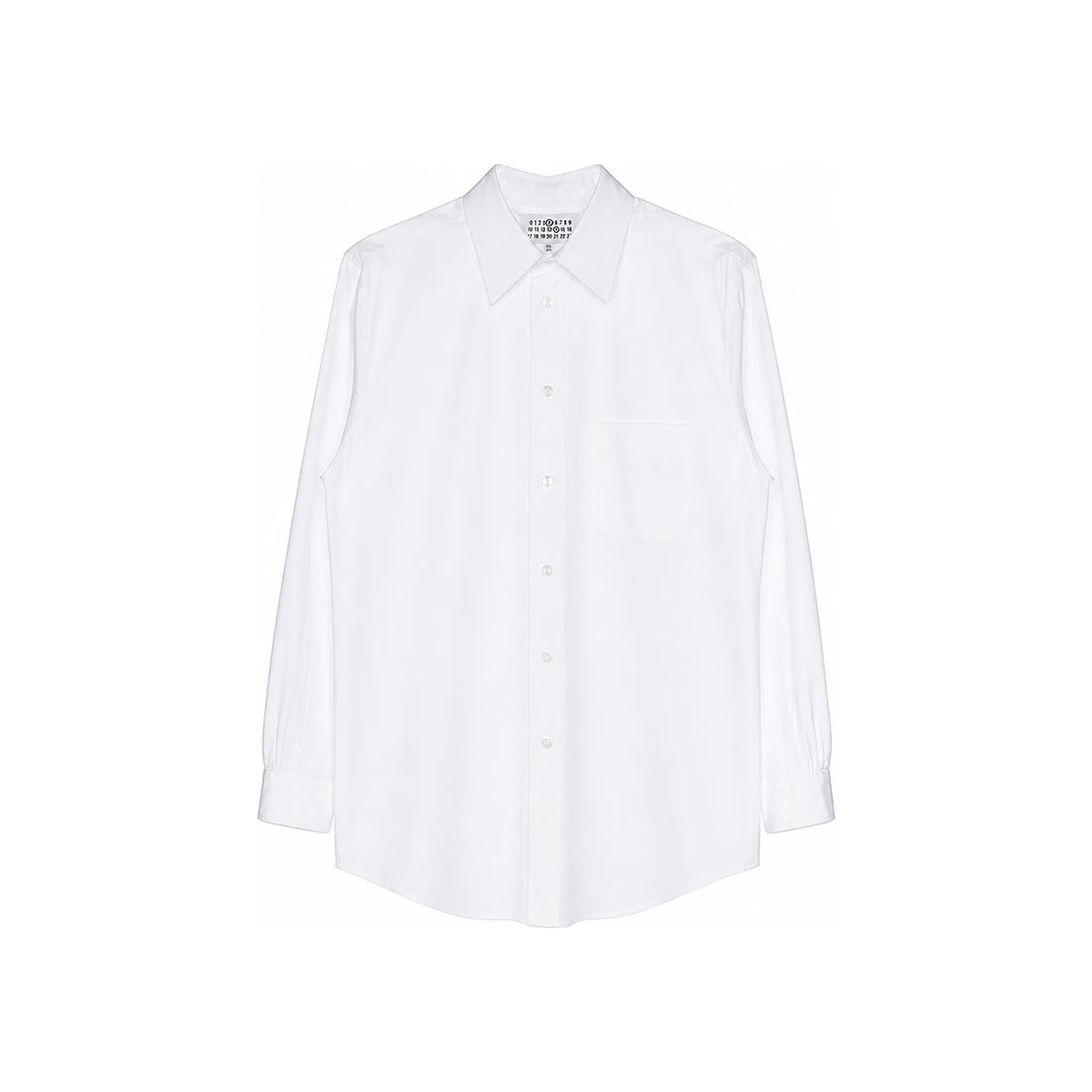 Maison Margiela Long Sleeve Cotton Shirt White