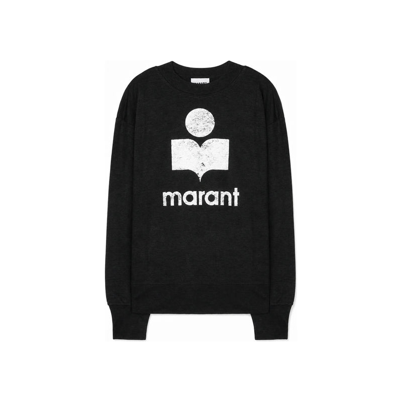 Isabel Marant Chloeia Linen Sweatshirt Black Women’s