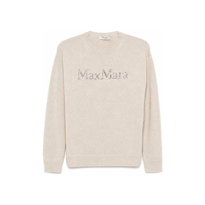 Max Mara Kassel Cashmere Round Neck Knit Sweater 2429366163 008