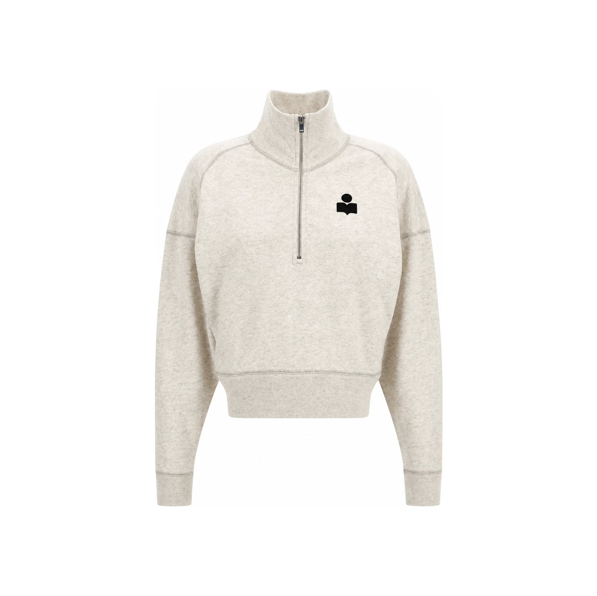 Isabel Marant ROSS Logo Half Zip Sweatshirt Women’s