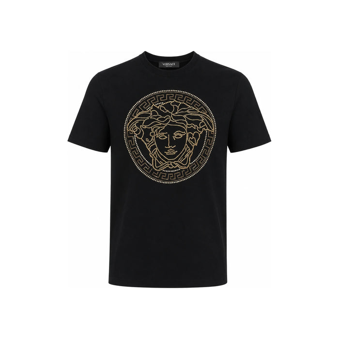 Versace Medusa Logo Short Sleeve T-Shirt Black