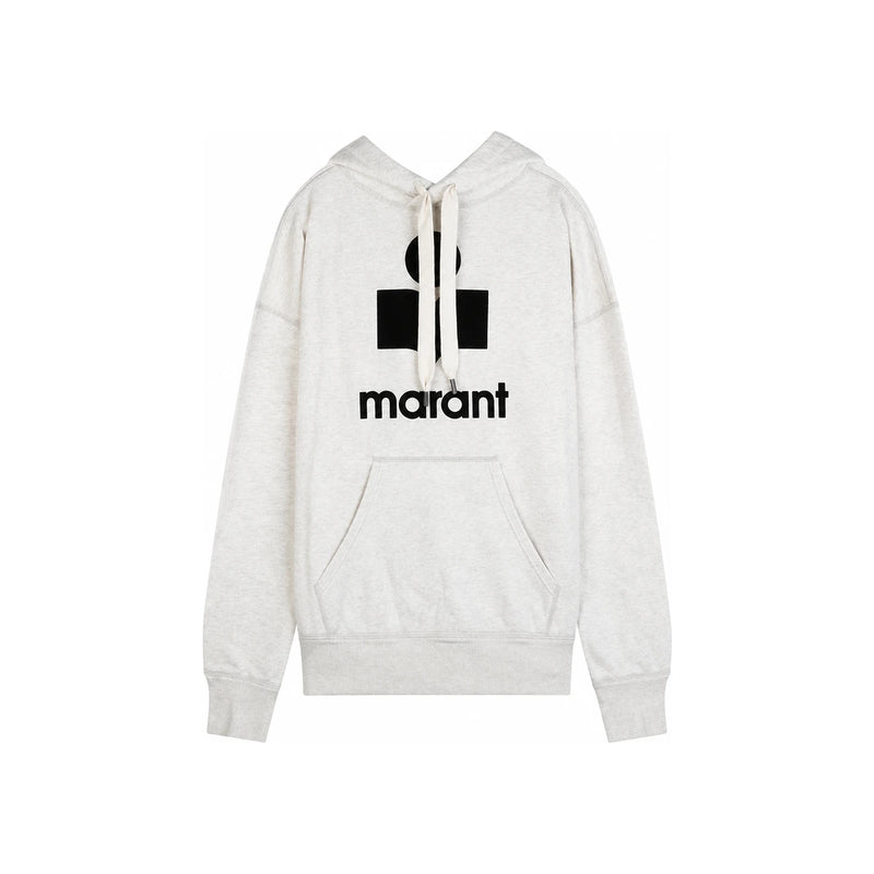 Isabel Marant Etoile Logo Hooded Sweatshirt Women’s Cotton Pullover