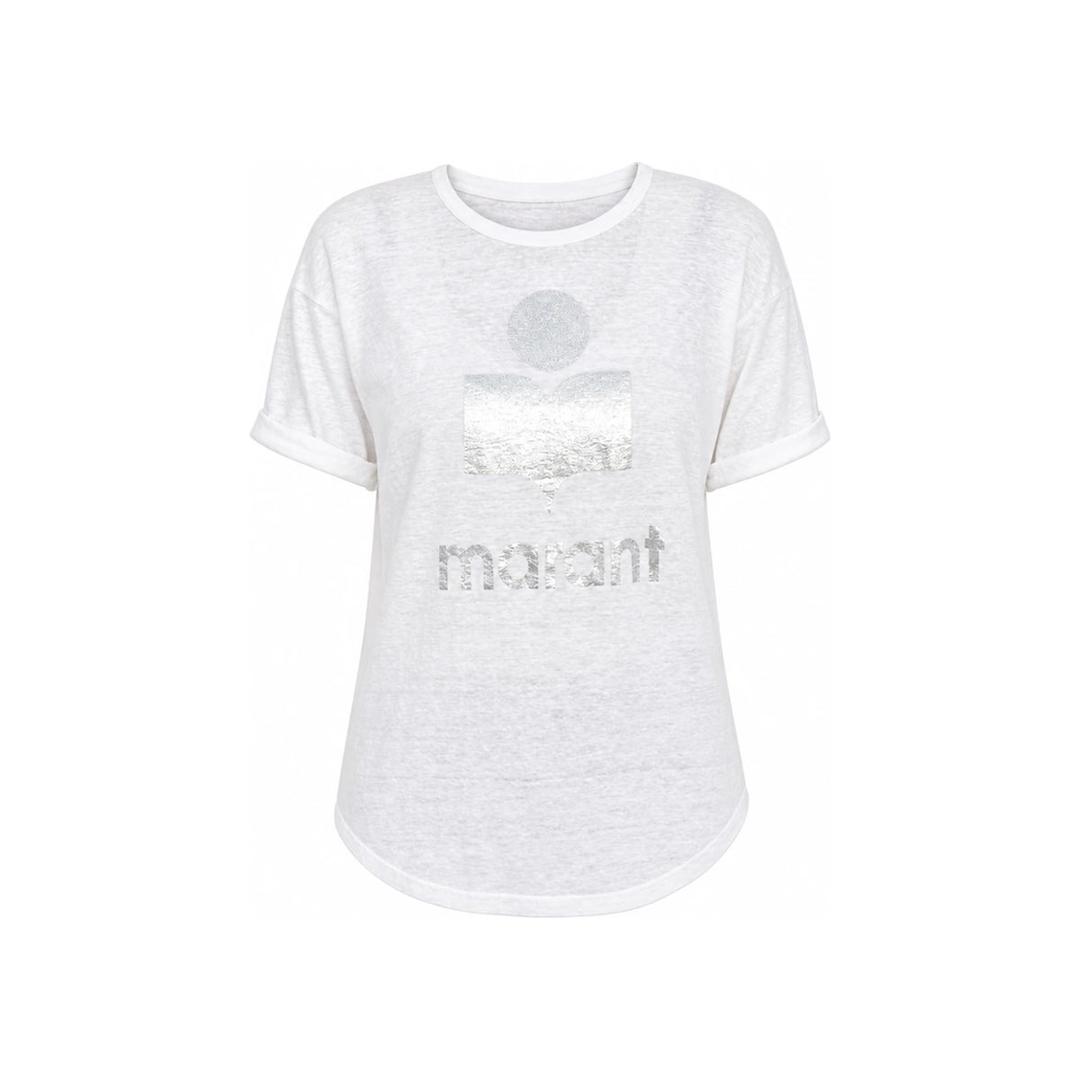 Isabel Marant Women's Short Sleeve T-Shirt TS0004FA A1N10E 20WH