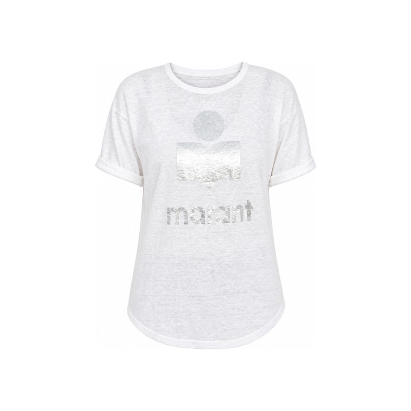 Isabel Marant Women's Short Sleeve T-Shirt TS0004FA A1N10E 20WH