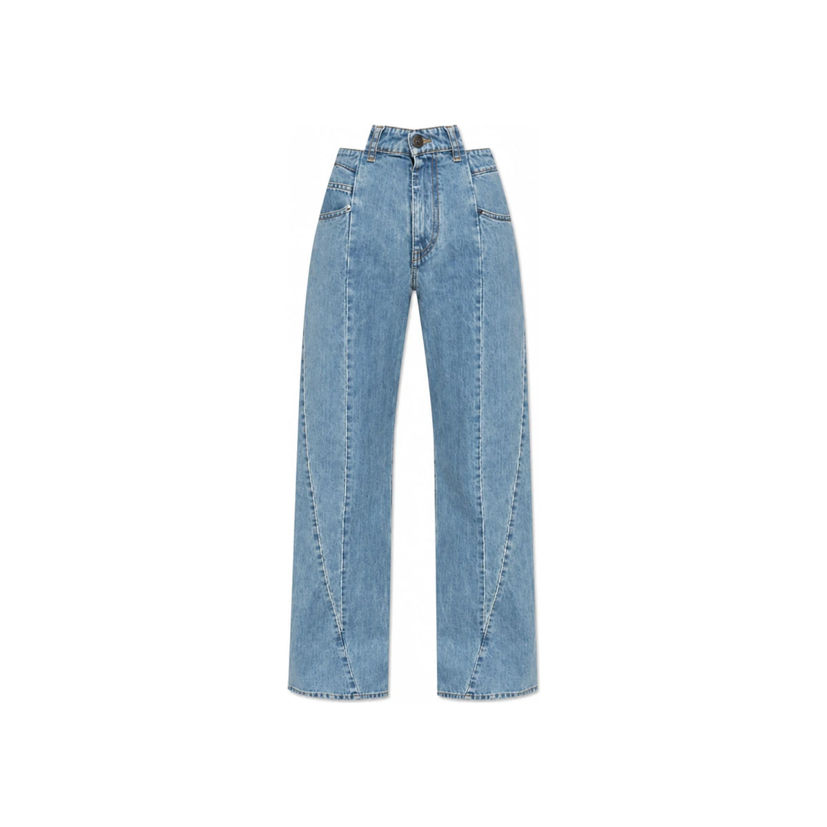 Maison Margiela Blue Denim Jeans for Women
