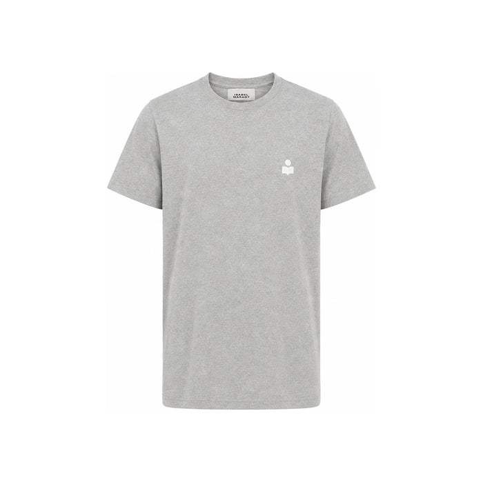 Isabel Marant Men’s Grey Logo Short Sleeve T-Shirt