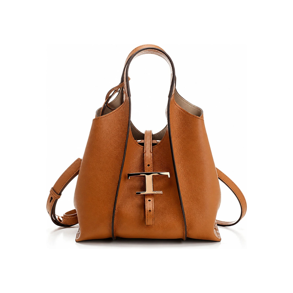 Tods Timeless Logo Bucket Crossbody Bag Q8E S410