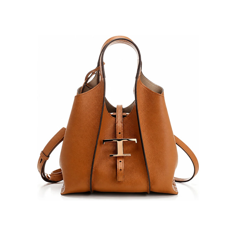Tods Timeless Logo Bucket Crossbody Bag Q8E S410