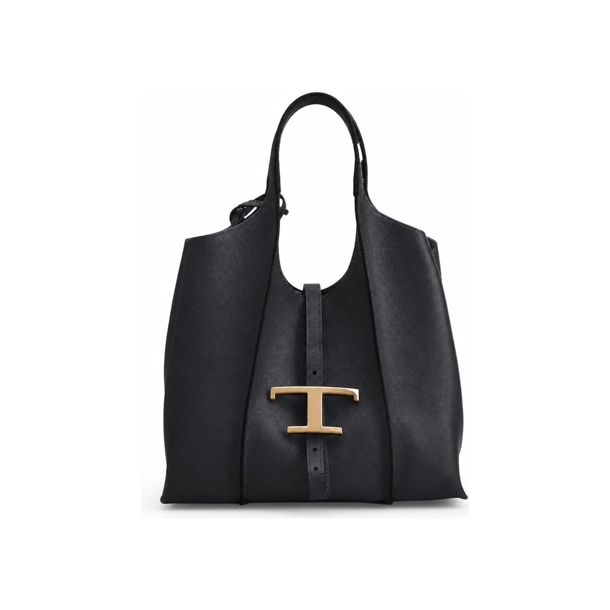 Tods Timeless Mini Shopper Tote Bag Black Leather