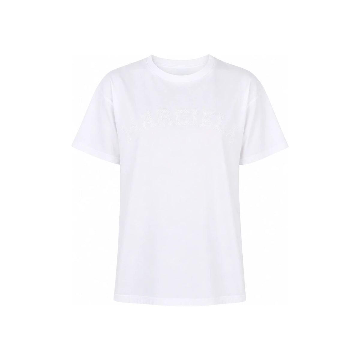 Maison Margiela White Cotton Short Sleeve T-Shirt