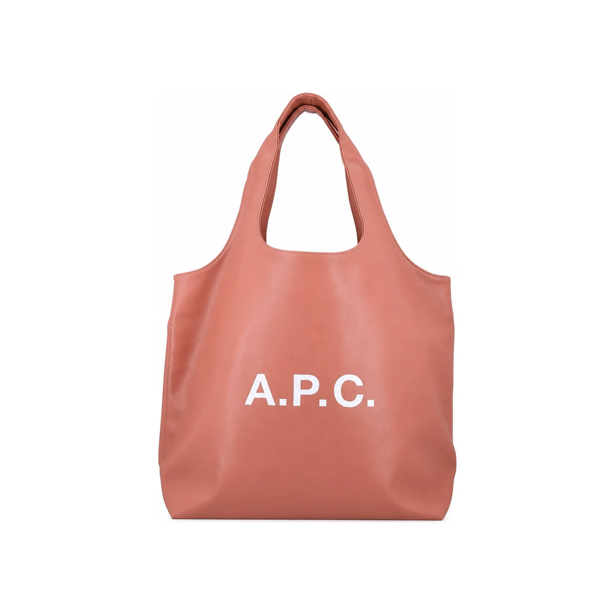 A.P.C. Ninon Leather Tote Bag Black