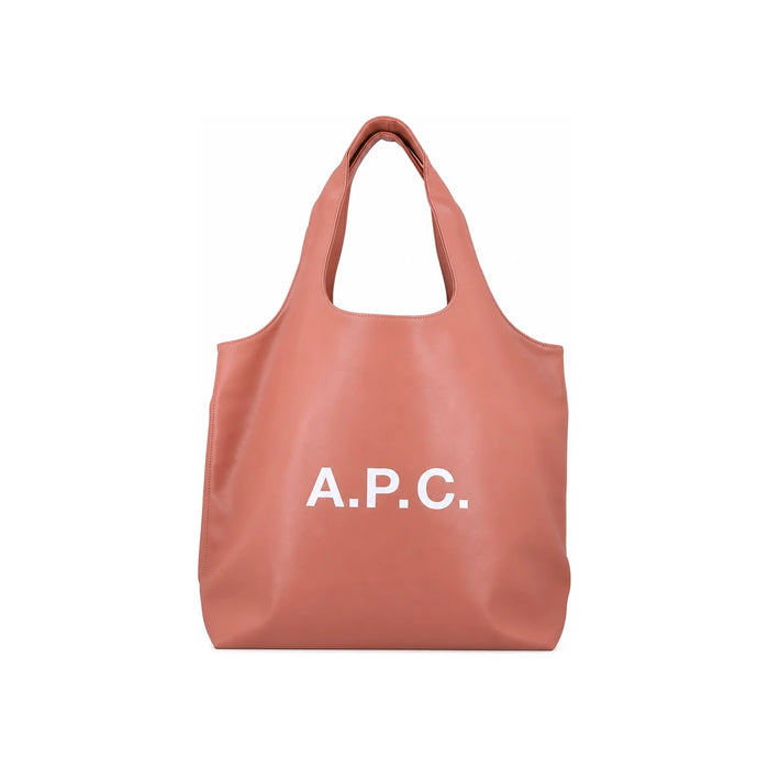 A.P.C. Ninon Leather Tote Bag Black