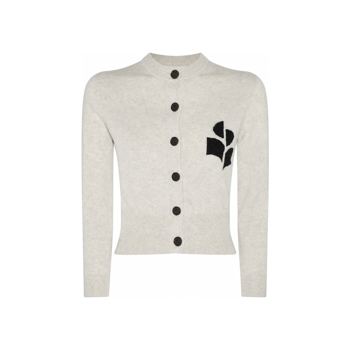 Isabel Marant Newton Wool Cardigan Beige Women’s Knit