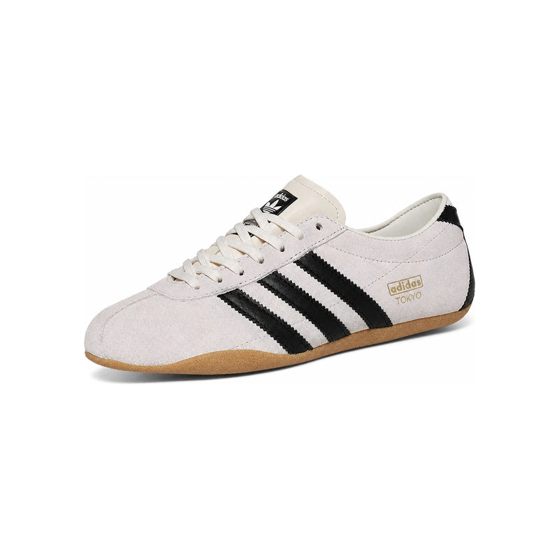 Adidas Women’s Tokyo Off White Core Black Low Top Sneakers