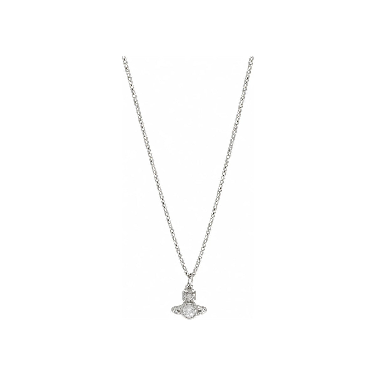 Vivienne Westwood London Orb Women’s Necklace Silver-Tone Pendant