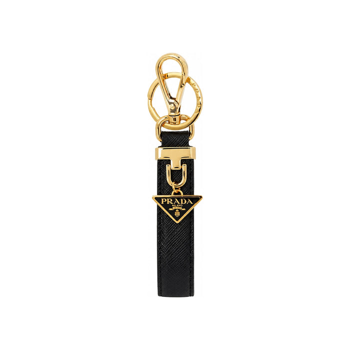 PRADA Saffiano Leather Key Ring Keychain for Men 1PP185 053 F0002