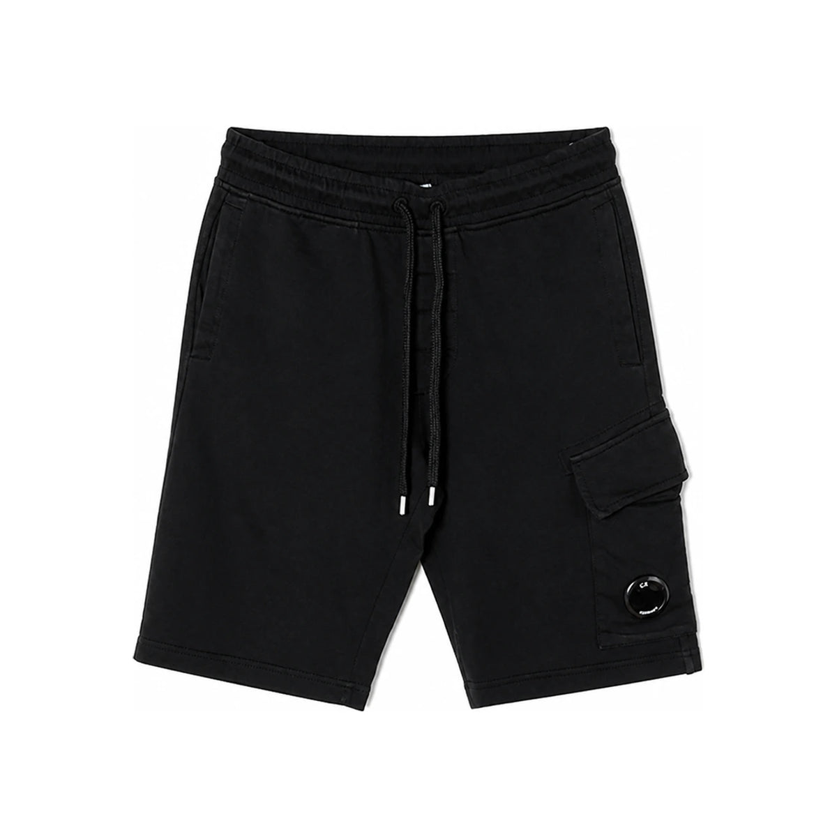CP Company Black Cargo Band Shorts Unisex