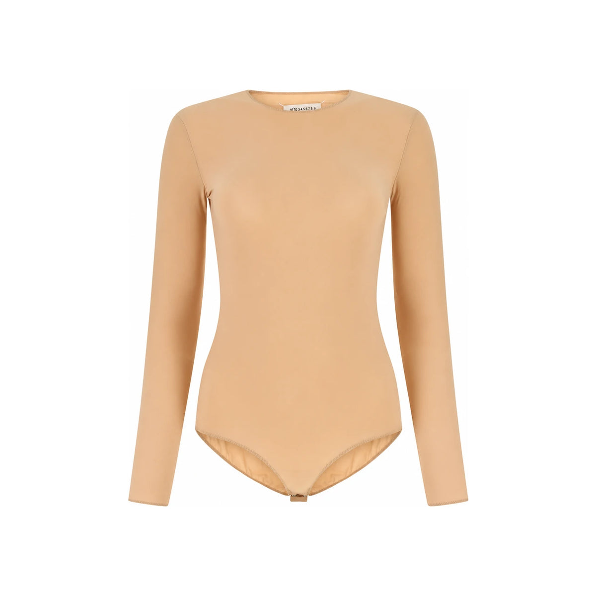 Maison Margiela White Knit One-Piece Swimsuit