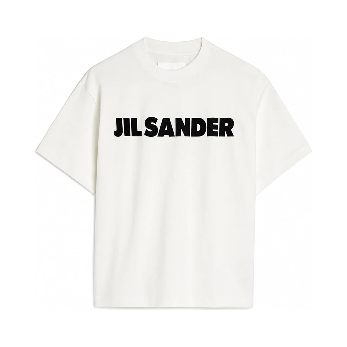 JIL SANDER Logo Short Sleeve T-Shirt for Women White