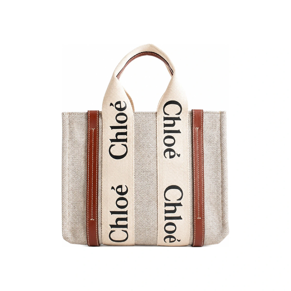 Chloe Woody Small Tote Bag with Strap