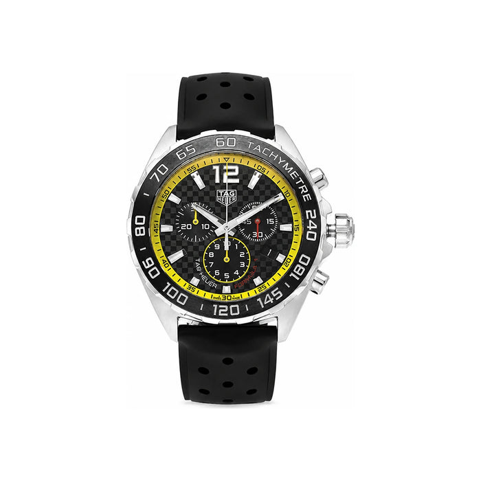 Tag Heuer Formula 1 Men’s Quartz 43mm Rubber Watch CAZ101 AC FT8024