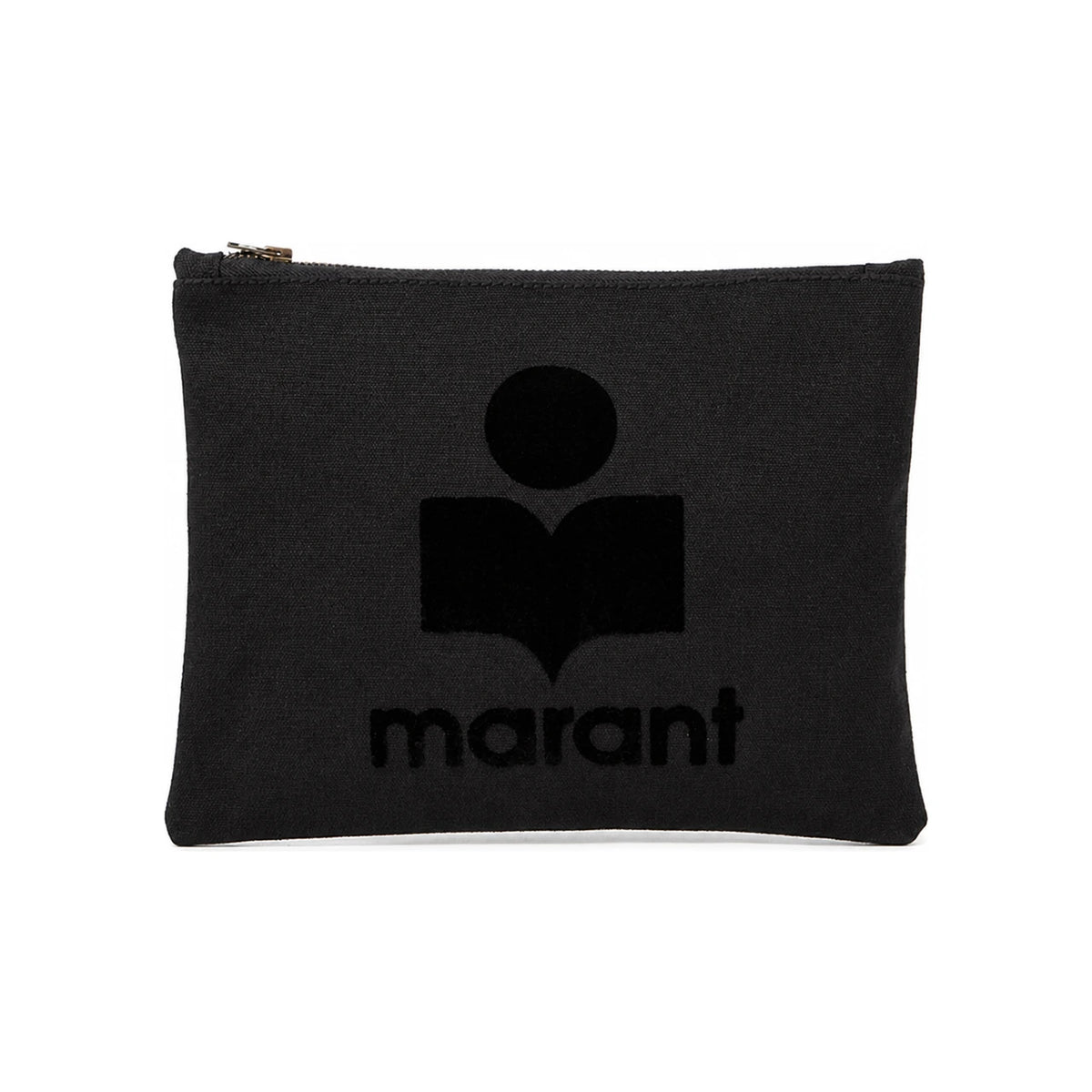 Isabel Marant NettiA Black Leather Clutch Bag
