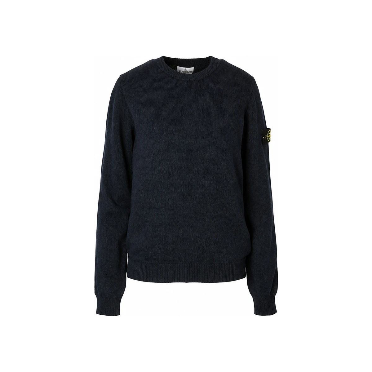 STONE ISLAND Kids Knit Navy Sweatshirt Adult Fit