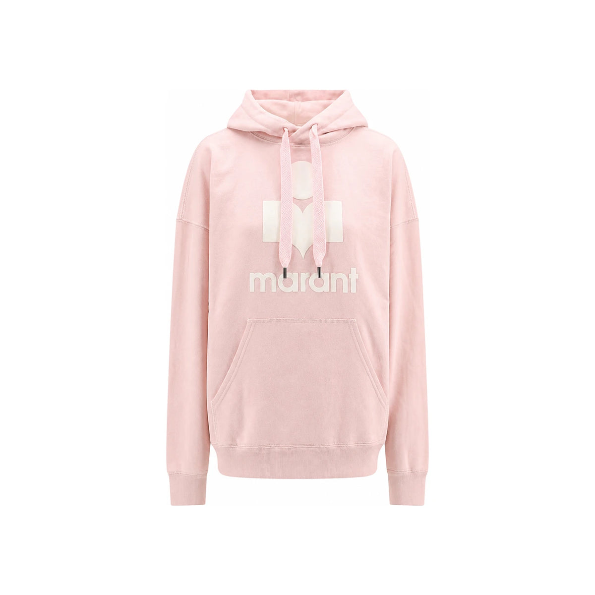 Isabel Marant Pale Rose Logo Hoodie Mansel Women’s Pullover Sweatshirt