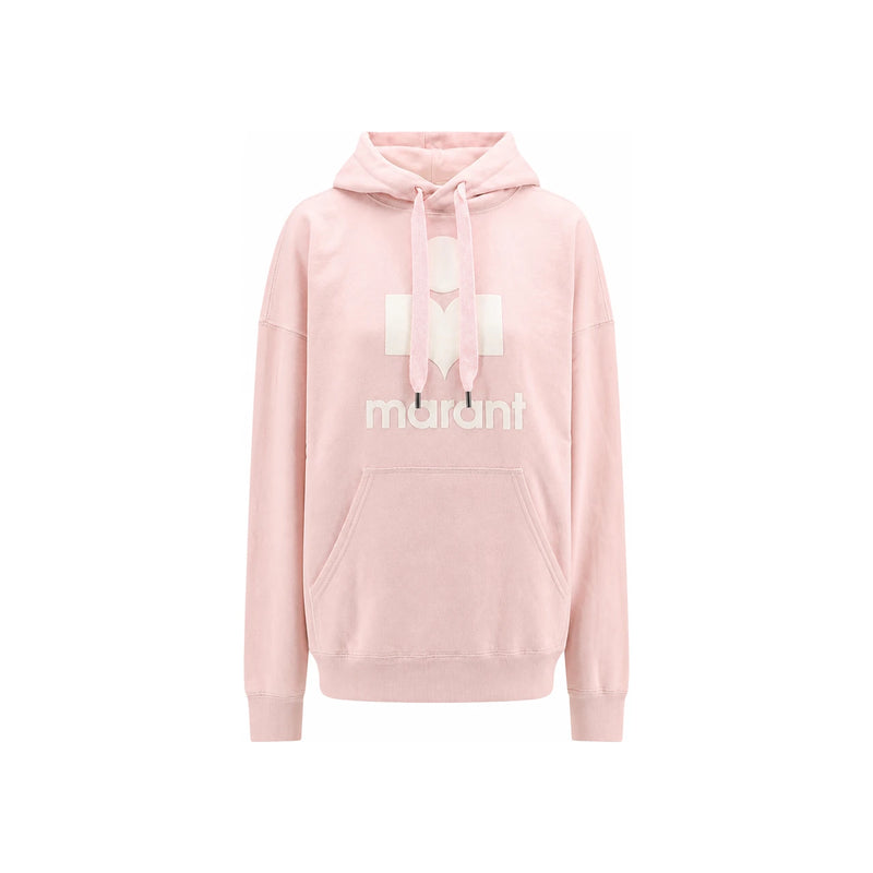Isabel Marant Pale Rose Logo Hoodie Mansel Women’s Pullover Sweatshirt