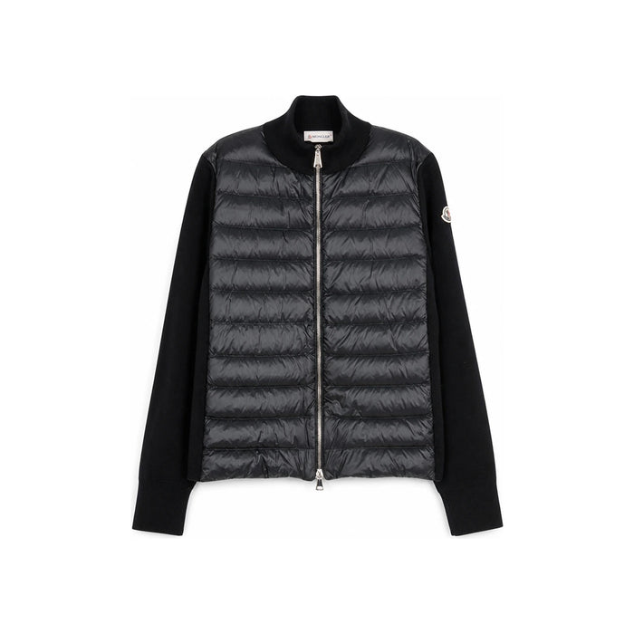 Moncler Tricot Knit Down Padded Cardigan Jacket