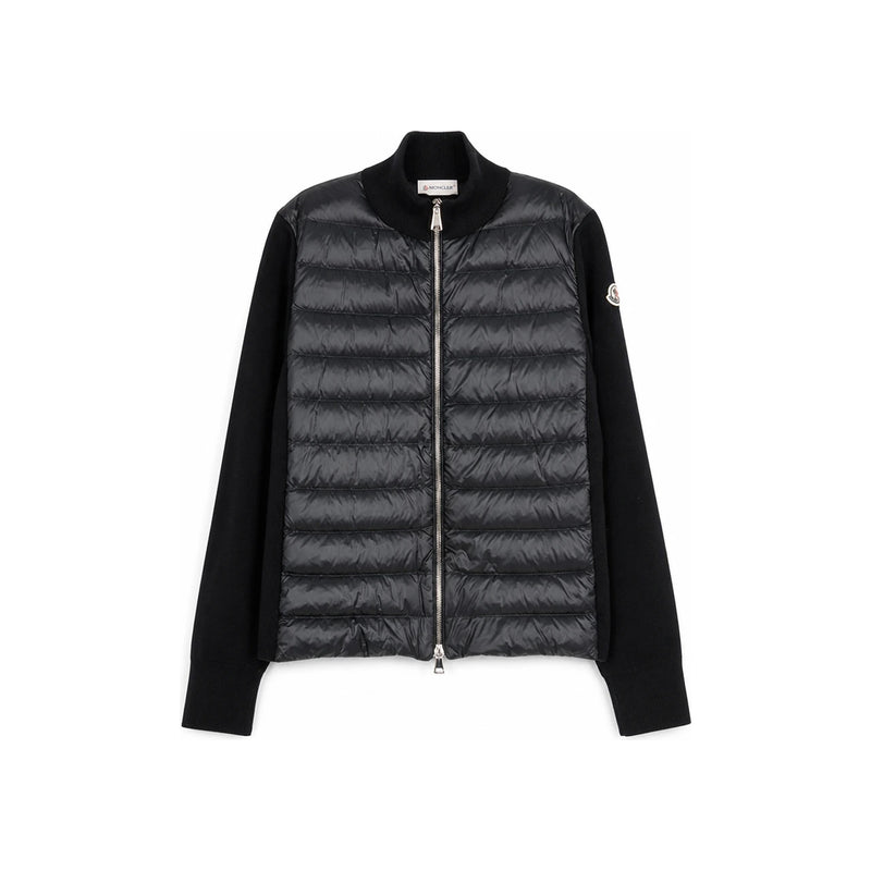 Moncler Tricot Knit Down Padded Cardigan Jacket