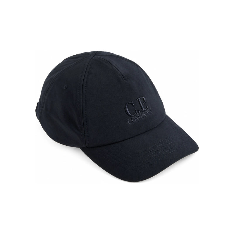 CP Company Navy Signature Logo Embroidered Cap