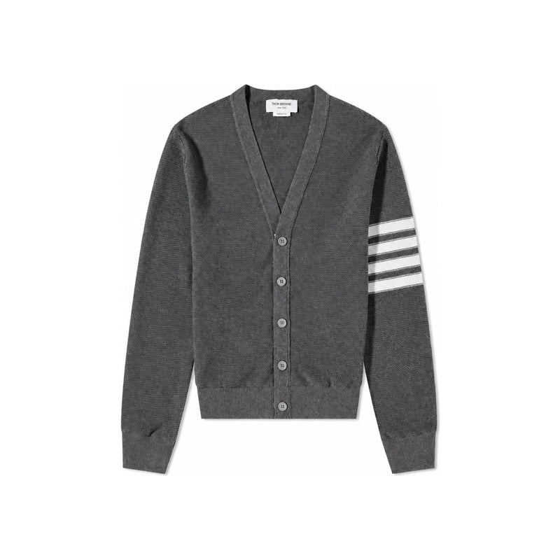 THOM BROWNE Diagonal Rassel Stitch Cardigan Men MJT306A 07897 035