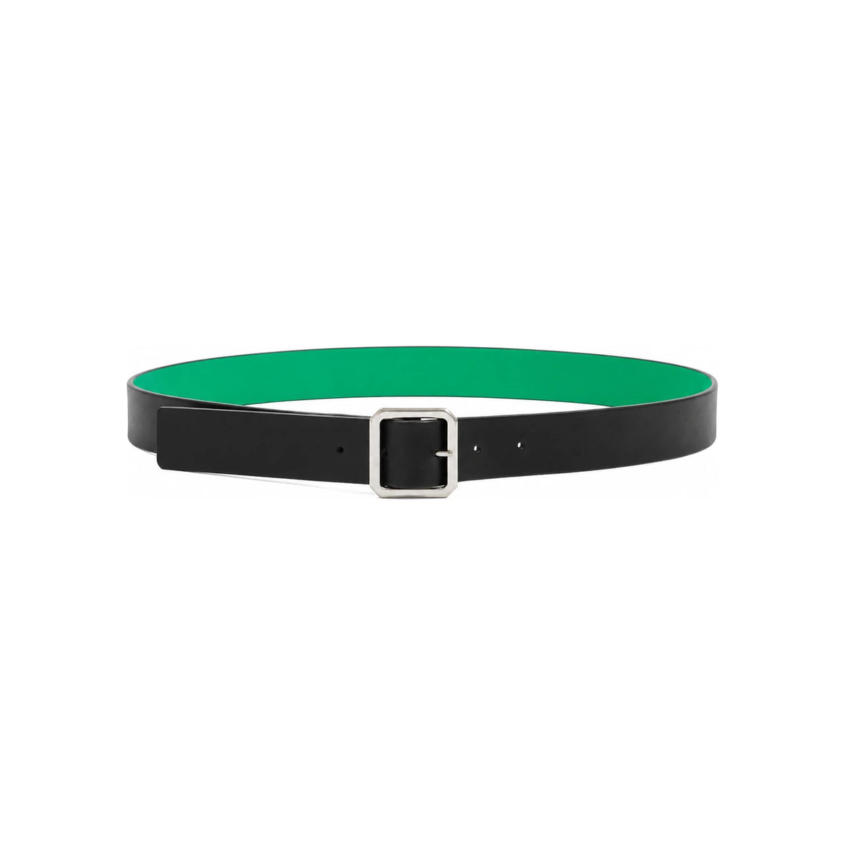 Bottega Veneta Black Leather Belt