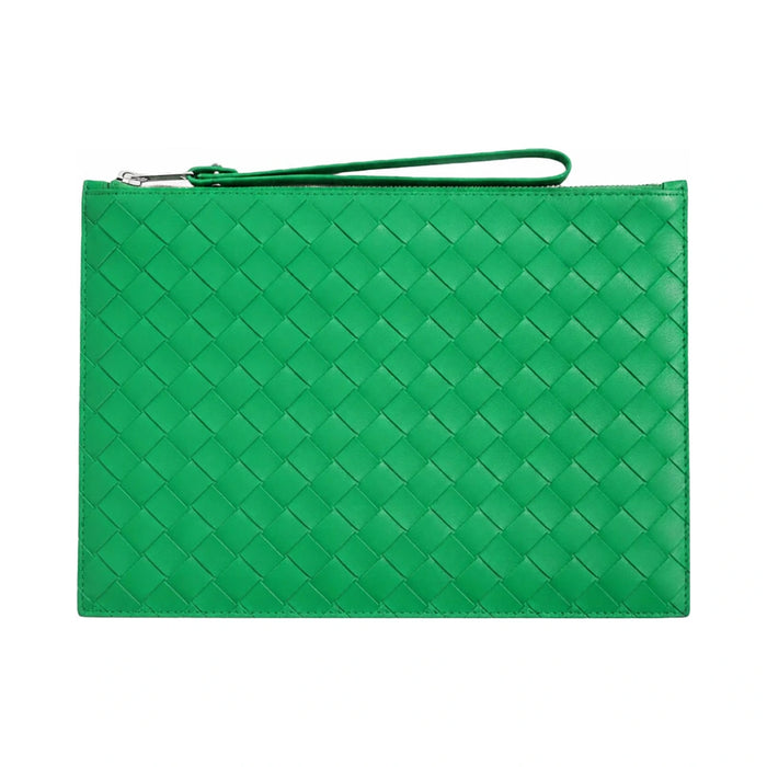 Bottega Veneta Intrecciato Leather Clutch Bag