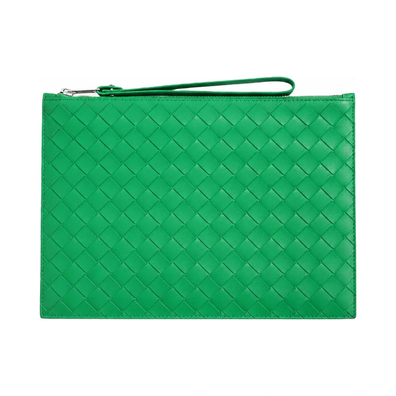 Bottega Veneta Intrecciato Leather Clutch Bag