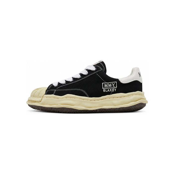 Maison Mihara Yasuhiro Blakey OG Sole Canvas Low Top Sneakers Black