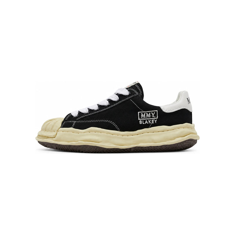 Maison Mihara Yasuhiro Blakey OG Sole Canvas Low Top Sneakers Black